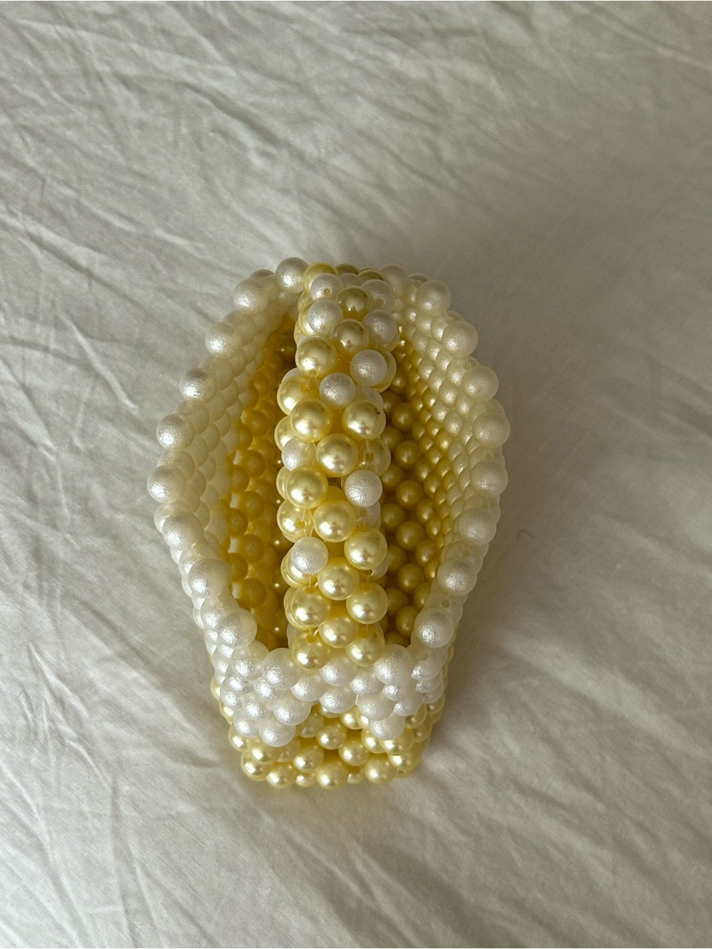 ZANZIBAR PEARL BEADED HANDBAG - Picture 3 of 6